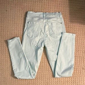 7 for all Mankind Mint jeans. Size 26